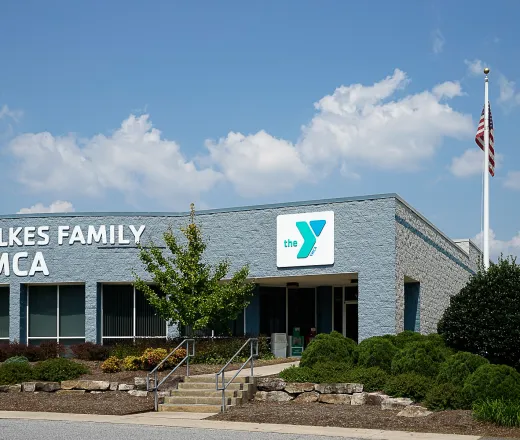 Wilkes Family YMCA entrance