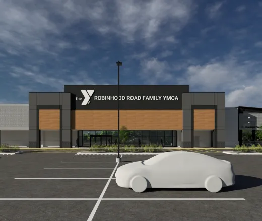 Robinhood facade rendering