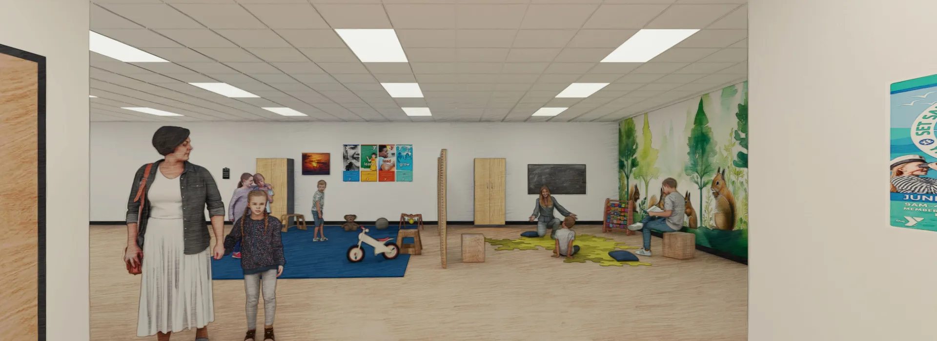 Yadkin nursery rendering