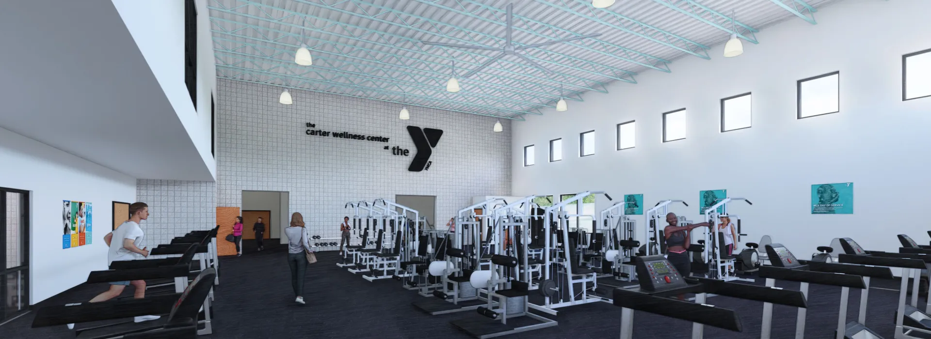 Yadkin fitness rendering