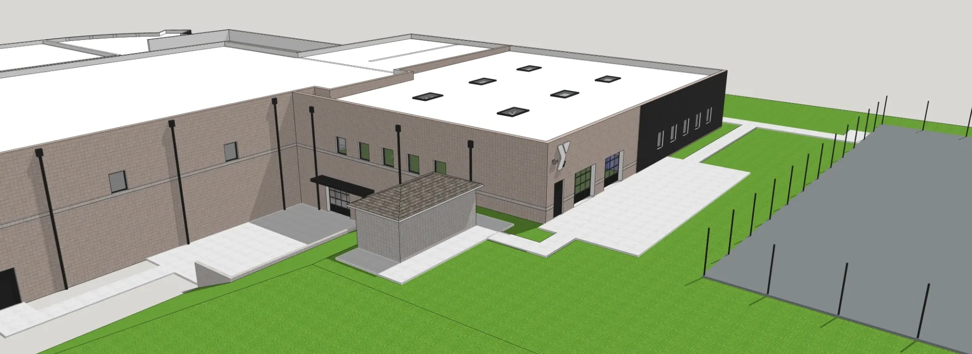 Yadkin outside rendering